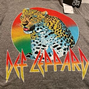 NWT CHASER graphic tee shirt Def Leppard size Medium